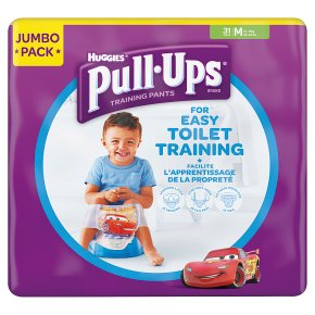 Huggies Pull Ups Day Time Potty Size Medium Training Pants Boys 10 to 18 kg